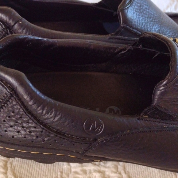 Merrell Men's Leather Performance Shoes Size 10.5 Driving Shoes - Picture 9 of 13